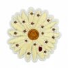 Wholesale Trendy Cartoon Embroidered Patch Colorful Flower Cloth Sticker for Clothing Decoration