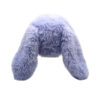 Wholesale Cute Rabbit Ear Furry Fisherman Hat Thick Warm Winter Bucket Hat for Women Fashion