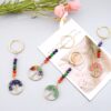 oly-f33d8b389d85436f6e595343c27edb6f Wholesale Gold Natural Crystal Tree of Life Keychain Bag Charm Decorative Accessory