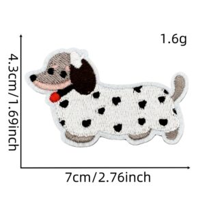 Puppy cloth stickers 9#