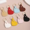 oly-f367c51b8ce4c2c7ed337934c56796ba Wholesale Leather Love Heart Keychain Khaki Cute Bag Charm Boutique Resale