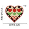 oly-f373102ab8c31d8c6dca8ea49bdd9a15 Wholesale Love Heart Grid Embroidery Patches 9 Pack Style DIY Accessory