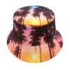 oly-f37f2933cb4b586b5df73ec354eccfa7 Wholesale Chic Coconut Tree Print Fisherman Hat Sunscreen Beach Hat for Travel, Fashion Accessory