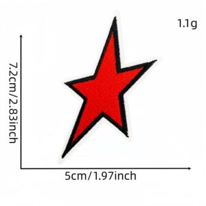 Red series cloth sticker 26#