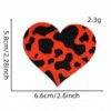 oly-f3a04c8711970a2d439e78340fc86db2 Wholesale Chic Embroidered Heart Patch Polyester DIY Accessory for Resale