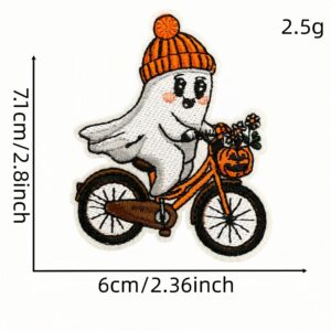 White ghost cloth patch 38 #