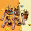 Wholesale Acrylic Capybara Keychain Oil Pendant Trendy Bag Charm Boutique Resale Gift