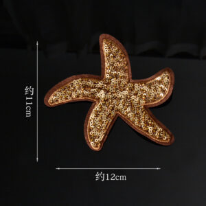 Brown gold starfish