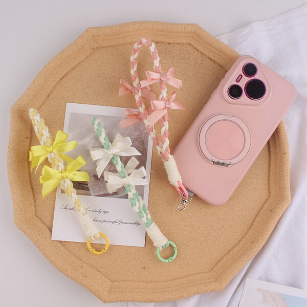 oly-f403df367c1ed34e3e8333260fb9a829 Wholesale Silicone Bow Keychain Cute Candy Color Bag Charm for Women