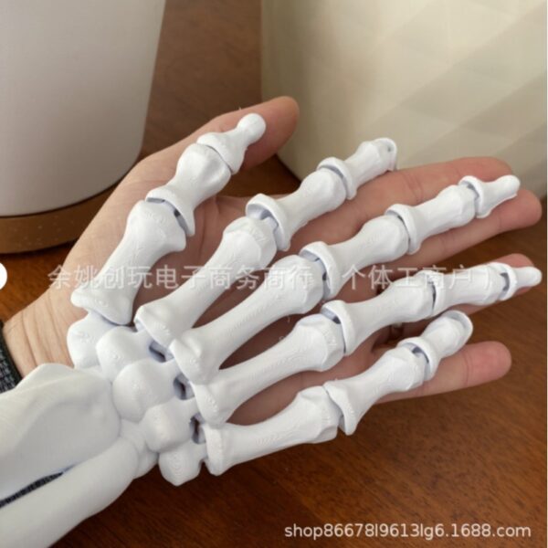 Wholesale Halloween Skeleton Hand Articulated Ornament Decorative Accent Gift for Resale