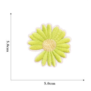 Self-adhesive Daisy Green 5cm