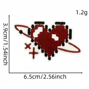 Cartoon personalized cloth stickers 6#