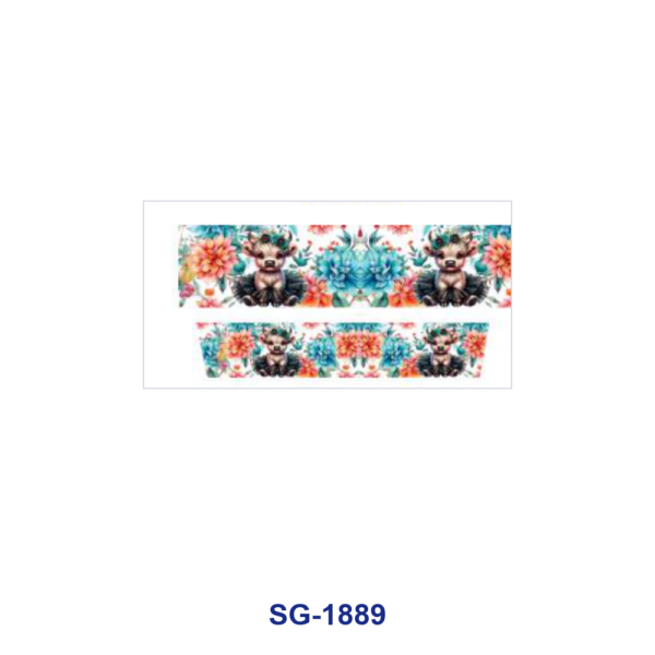 Wholesale 8pcs Cute Sheep, Flower, Text and Animation Figure Pattern 3oz Cup Stickers Wrap OLY Exclusive