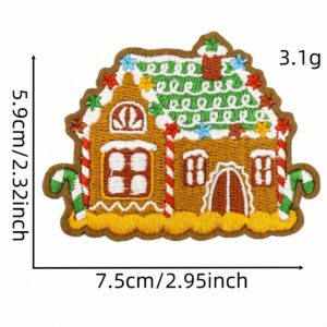 Christmas cloth stickers 6 #