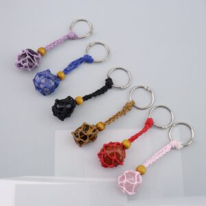 6 piece keychain set