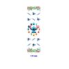 Wholesale 2/8/16pcs UV DTF Stickers Rainbow Clock Big Eared Alien Mascot Patterns Pen and Bookmark Stickers OLY Exclusive