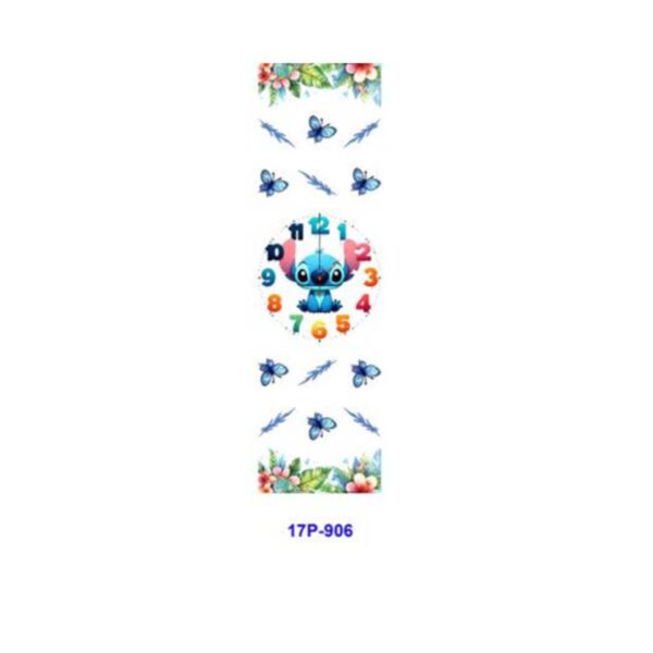 Wholesale 2/8/16pcs UV DTF Stickers Rainbow Clock Big Eared Alien Mascot Patterns Pen and Bookmark Stickers OLY Exclusive