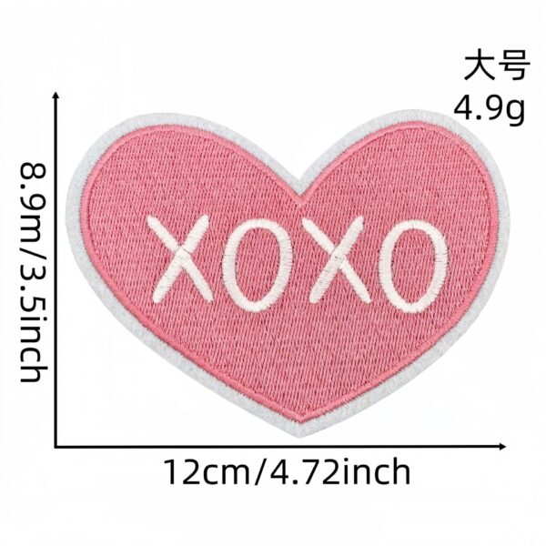 oly-f47bf92a6f80c71c76ae142dfb4281c0 Wholesale Polyester Thread Embroidered Large Love Patch Decorative Accent Resale