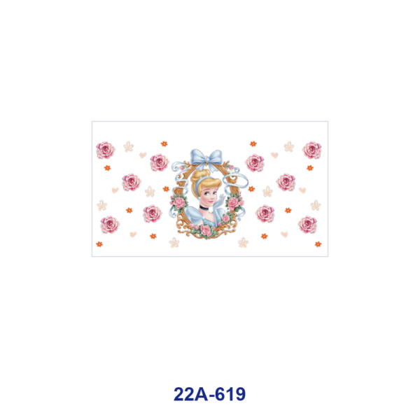 oly-f48c8207d7387fabc96d7898566d2684 Wholesale 5pcs Whimsical Watercolor Fairytale Mermaid Ocean Lady Ribbon Shell Floral Mixed Decor Prints 16oz Cup UV DTF Wraps OLY Exclusive