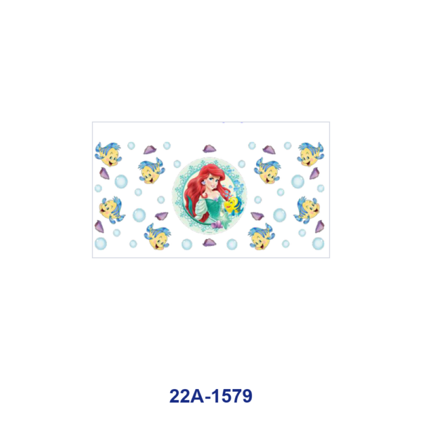 oly-f4a8581d3fef756a717c2e0ebfed821b Wholesale 5pcs Soft Pastel Dreamy Watercolor Fairy Tale Gown Maiden Ocean Fantasy Water Spirit Figure Starfish Tropical Fish Bubble Bow Crown Shell Mixed Decor Prints 16oz Cup UV DTF Wraps OLY Exclusive