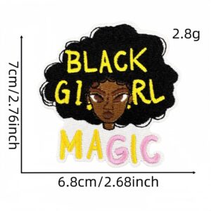 Black girl cloth stickers 8#