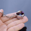Wholesale 12 Zodiac Glow in the Dark Glass Ball Keychain Stylish Car Key Accessory for Birthday Gift