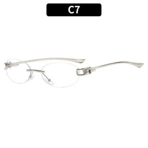 C7-silver frame white film