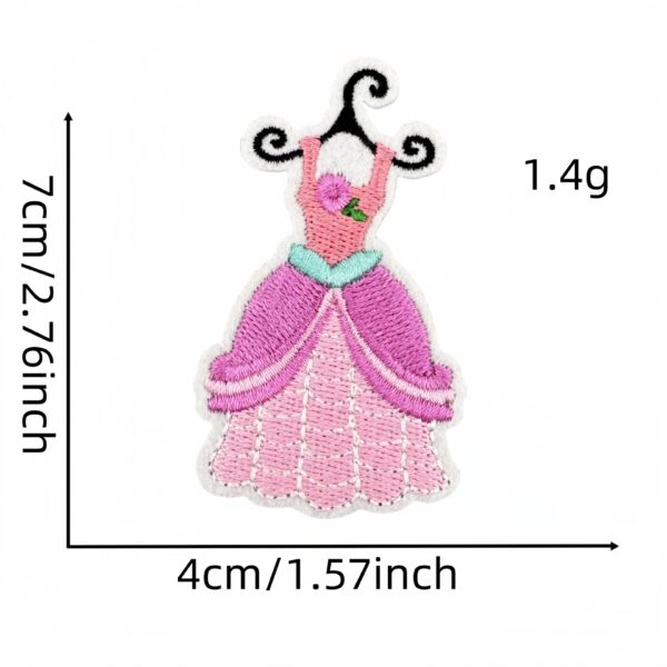oly-f4e12a0d821e129e2b88ba49683bf60c Wholesale Embroidery Thread Cartoon Cloth Stickers for Girls - Stylish Party Decorative Patches