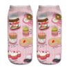 Wholesale Fashion 3D Digital Print Pattern Polyester Cotton Adult Socks Resale