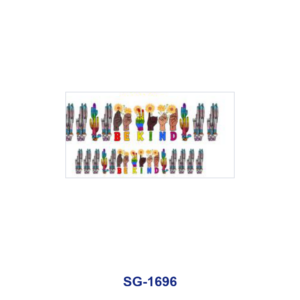 SG-1696 / 8pcs / 16*7cm