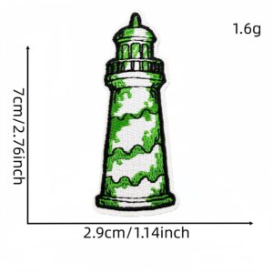 Green series cloth sticker 2#