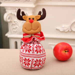 Knitted Apple Bag Deer