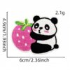 oly-f51d026a17a9df32c67194c66939bca4 Wholesale Cute Panda Embroidery Patch Iron-On Applique for Luggage Decor Gift