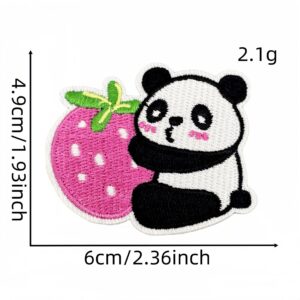 Panda cloth stickers 20#