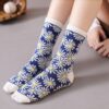 oly-f55294ad3980ca6c8fc215cf4a665170 Wholesale Cotton Women's Non-Slip Socks with Pattern - Yellow, Middle Tube, Boutique Resale