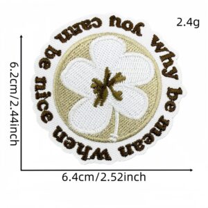 English cloth sticker 5#