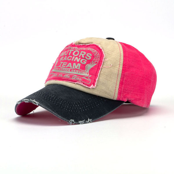 oly-f57daf95828ac87f92bc1bc8538652d2 Wholesale Korean Style Patchwork Baseball Cap Adjustable Retro Sunshade Hat Boutique Resale
