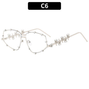 C6-Silver Frame White