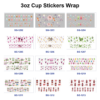 oly-f5a39aaf117826555f85c6b3180ece7d Wholesale 8pcs Mixed Milk Tea Cup Cartoon Animal Boba Tea Teapot Bottle Pink Bow Print 3oz Cup Stickers Wrap