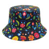 Wholesale Fashion Cashew Flower Print Bucket Hat Sun Protection Unisex Spring Summer Beach Hat Fashion Accessory