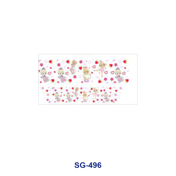 Wholesale 8pcs Sweet Cartoon Heart 3oz Tumbler Stickers Wrap OLY Exclusive