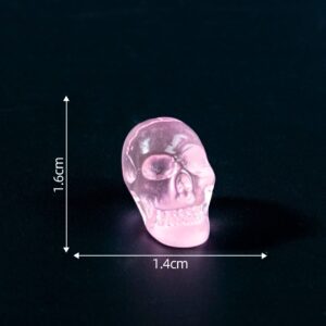 #4 Skull Pink / 12 Glow-in-the-Dark Halloween Styles