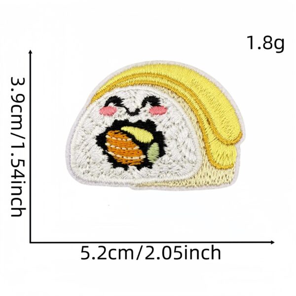 oly-f603e472dac98fd369cc10574a90121e Wholesale Cartoon Salmon Rice Ball Patch Decorative Accessory for Everyday Use or DIY Craft