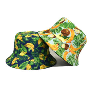 oly-f62498d7531c6adbf5ba78dc43f70dac Wholesale Trendy Banana Print Fisherman Hat Wide Brim Sun Protection Summer Travel Fashion Accessory