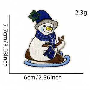 Winter cartoon cloth sticker 24#