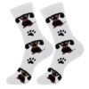 Wholesale Creative Dog Pattern Cotton Socks for Winter Everyday Wear Unisex Casual