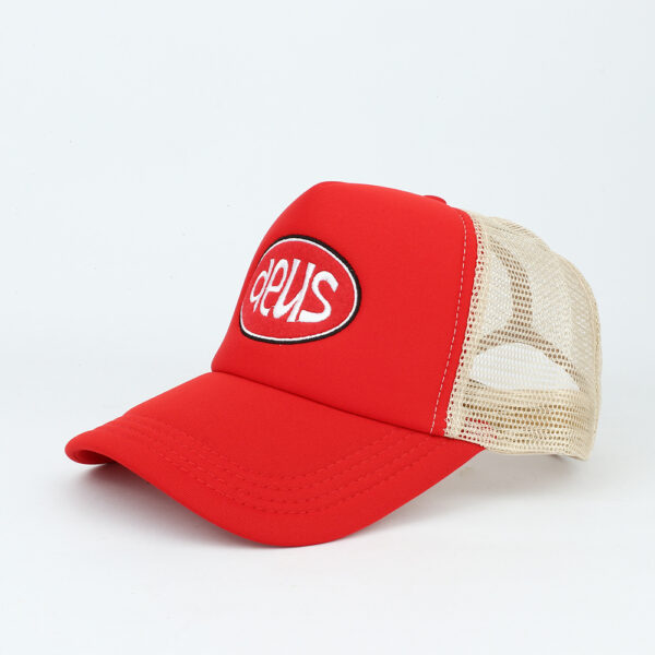 Wholesale Retro Letter Embroidered Mesh Trucker Cap Sun Protection Hat for Everyday Wear or Gift