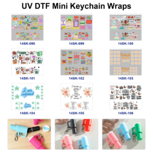 oly-f64d36081771b51a959be9d1414d0c73 Wholesale 2/4/8pcs Inspirational Quote Mini Cup Keychain Sticker