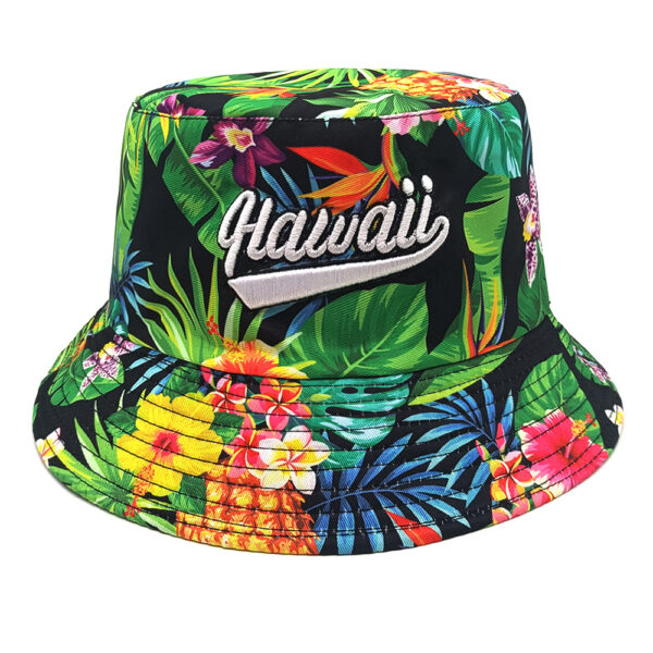 Wholesale Stylish 3D Letter Embroidered Bucket Hat for Outdoor Sun Protection