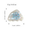 oly-f665520ced747dd03f9e2d6846492d91 Wholesale Snowflake Cat Ear Hair Claw Clip Boutique Hair Accessory for Girls